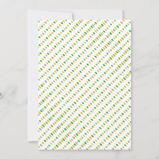 Chomp & Stomp! Dinosaurier Jungen jeden Alters zum Einladung (Rückseite)