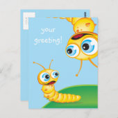 Chomp the Grub: Postkarte (Vorne/Hinten)