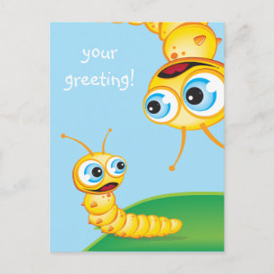 Chomp the Grub: Postkarte