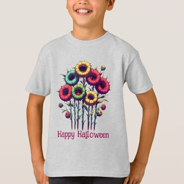 Chomper Choir - Happy Halloween T-Shirt (Vorderseite)