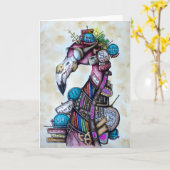 Chomper Karte (Gelbe Blume)