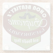 Chon Bentleys Untersetzer zur obersten Wäscheständ (Rückseite)