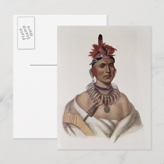 Chon-Ca-Pe oder "Big Kansas", ein Oto-Chef Postkarte (Vorne/Hinten)