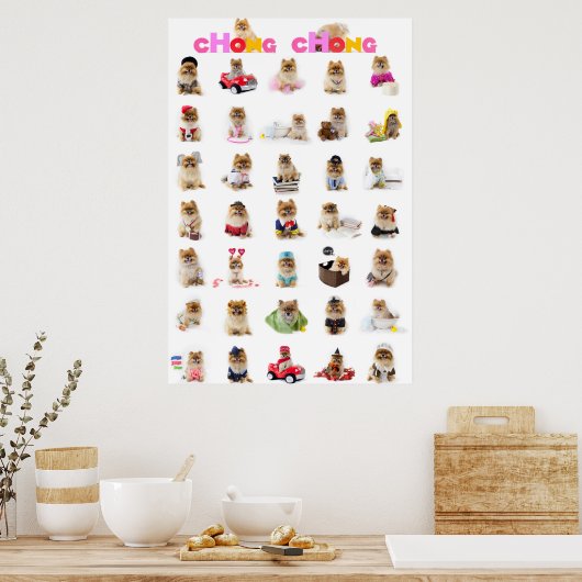 Chong Chong Poster (Küche)