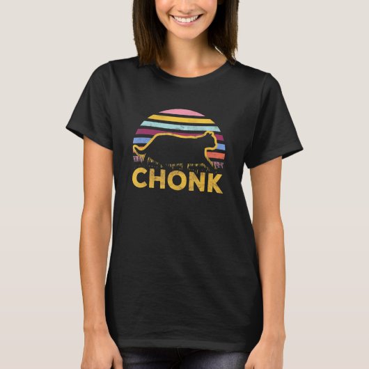 Chonk Big Fat Cats T-Shirt (Vorderseite)