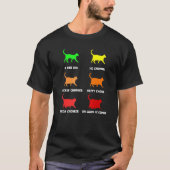 Chonk Cat Chart Cats A Fine Boi T-Shirt (Vorderseite)