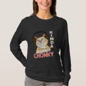 Chonk Cat Meme Cat Mama Katze Vater Sonnenübergewi T-Shirt (Vorderseite)