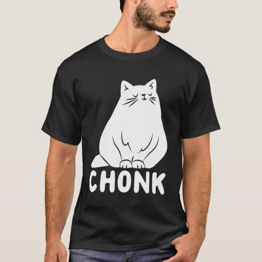 Chonk Cat T-Shirt (Vorderseite)