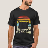 Chonk Cat Vater Scale Style Daddy Cats T-Shirt (Vorderseite)