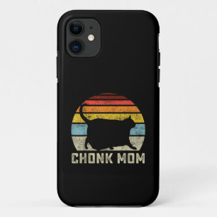 Chonk Katzen-Mama Waage Meme Lustiger Retro-Stil M Case-Mate iPhone Hülle