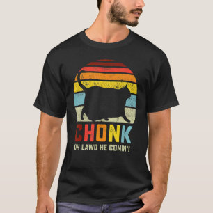 Chonk-Katzenwaage-Meme Vintage-Katzen-Memes T-Shirt