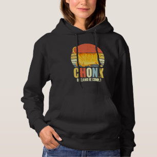 Chonker Fat Cat Chonky Meme Hoodie