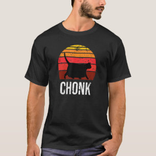 Chonker Meme Inspiriert Fat Cat Meme Verwandte Er  T-Shirt