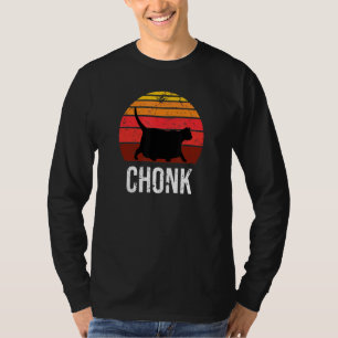 Chonker Meme Inspiriert Fat Cat Meme Verwandte Er T-Shirt