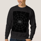Chonky Cartoon Spider Black Sweatshirt (Vorderseite)