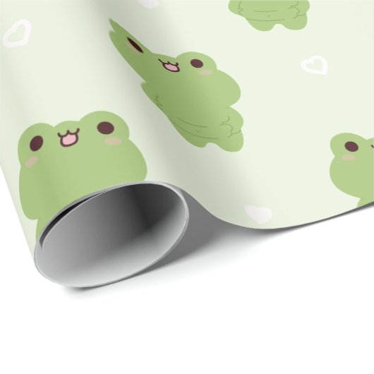 Chonky Frog Geschenkpapier (Rolleneckpunkt)