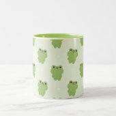 Chonky Frog Zweifarbige Tasse (Mittel)