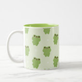 Chonky Frog Zweifarbige Tasse (Links)