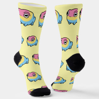 Chonky Pansexueller Frosch Stolz Socken | Cute Pan