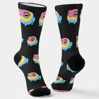 Chonky Pansexueller Frosch Stolz Socken | Cute Pan