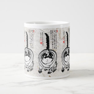 Chonky Striped Japanese Tabby Cat Jumbo-Tasse
