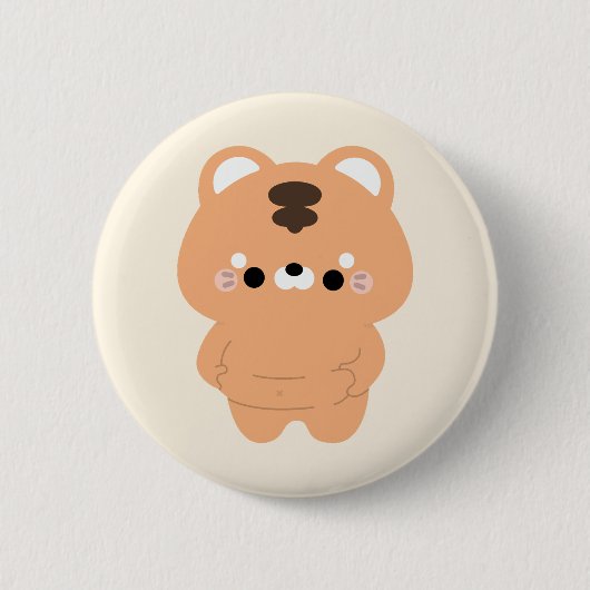 Chonky Tiger Button (Vorderseite)