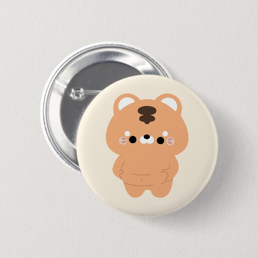 Chonky Tiger Button (Vorne & Hinten)