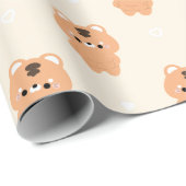 Chonky Tiger Geschenkpapier (Rolleneckpunkt)