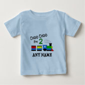 Choo Choo bin ich 2!  Mit ZUG Baby T-shirt (Vorderseite)