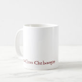 Choo Choo Chaboogie Kaffeetasse (Vorderseite Links)