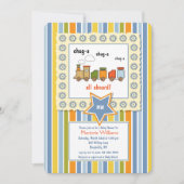 Choo Choo Einladung (Vorderseite)