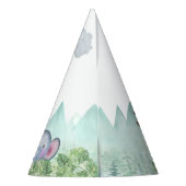 Choo Choo Eisenbahn Thema Party Hat Partyhütchen (Rückseite)