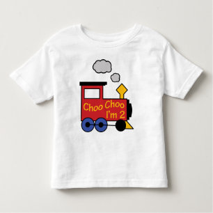 Choo Choo, ich bin zwei Kleinkind T-shirt