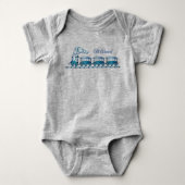 Choo Choo Train Baby Bodysuit Baby Strampler (Vorderseite)