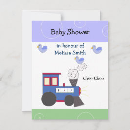 Choo Choo Train Baby Dusche Einladung