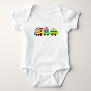 Choo Choo Train Baby Strampler