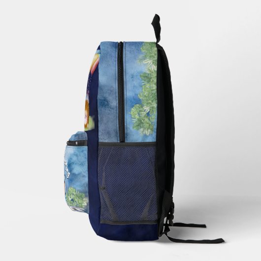 Choo Choo Train Bedruckter Rucksack (Rechts)