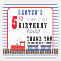 Choo Choo Train Birthday Danke für Ihre Unterstütz