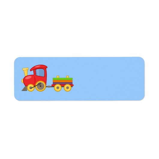 Choo Choo Train Blank Labels (Vorne)