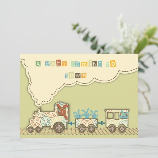 Choo Choo Train Card 2 (Stehend Vorderseite)