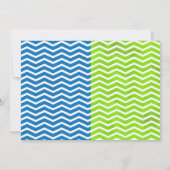 Choo Choo Train & Dinosaur Joint Birthday Einladung (Rückseite)