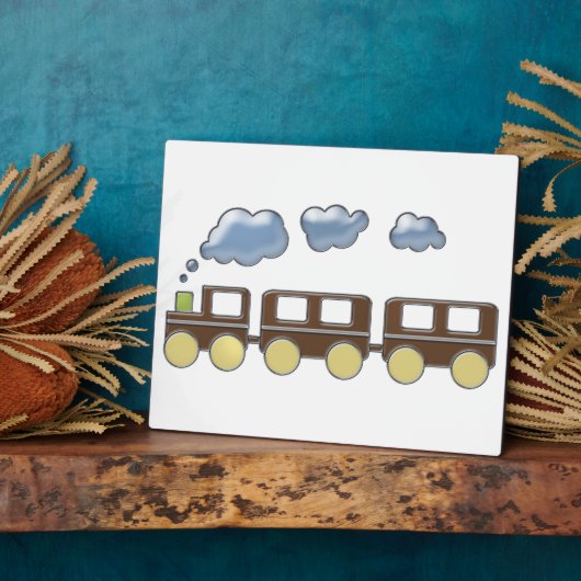 Choo Choo Train Foto Plaques Fotoplatte (Seite)