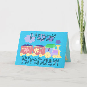 Choo Choo Train Geburtstagskarte Karte