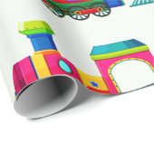 Choo Choo Train Geschenkpapier (Rolleneckpunkt)