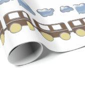 Choo Choo Train Geschenkpapier (Rolleneckpunkt)