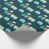 Choo Choo Train Glossy Wrapping Paper, 30" x 6' Geschenkpapier (Ecke)