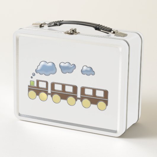 Choo Choo Train Lunch Boxes Metall Brotdose (Vorderseite)