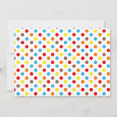 Choo Choo Train Party Einladung (Rückseite)