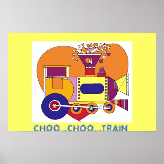 CHOO...CHOO...TRAIN POSTER (Vorne)