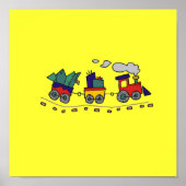 Choo Choo Train Poster bis 15x15 (Vorne)